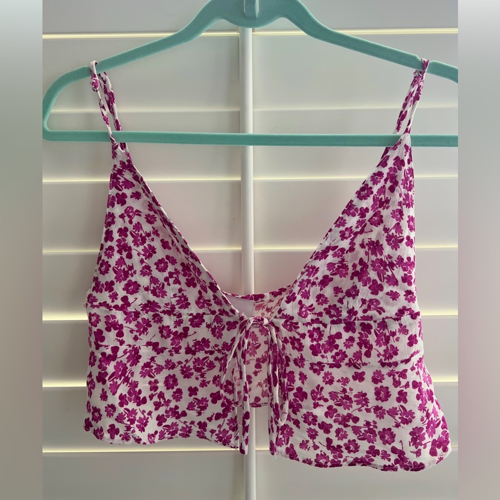 Isabelle’s Cabinet Tie Front Tank